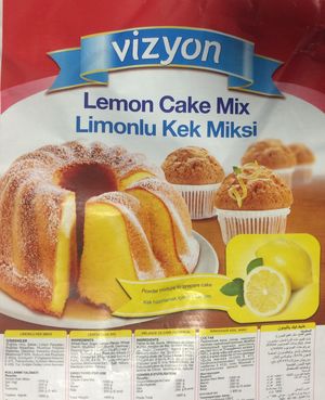 Кекс лимонный Vizyon
