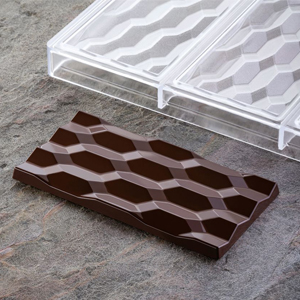 Форма для шоколадных плиток ГЕКСА (короб 1 шт.)